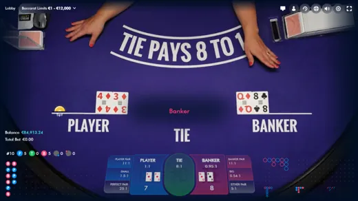 Baccarat vivant